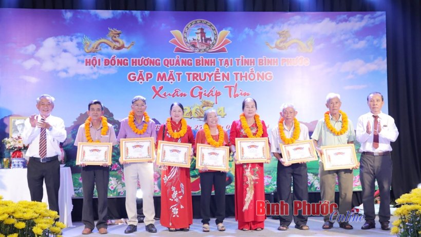 Hội đồng hương Quảng Bình tại tỉnh Bình Phước gặp mặt đầu xuân