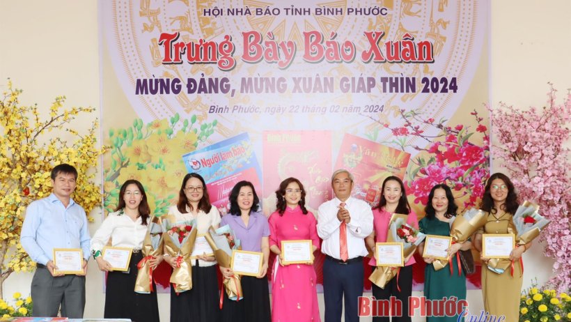 Khai mạc Hội báo xuân Giáp Thìn tỉnh Bình Phước 2024