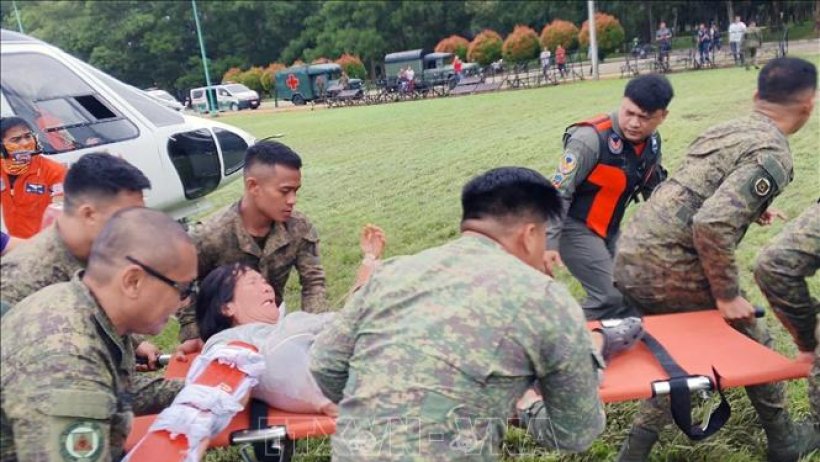 Số nạn nhân thiệt mạng do lở đất tại Philippines tăng lên 37 người