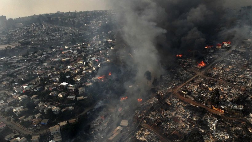 Thảm họa cháy rừng lớn nhất trong lịch sử ở Chile, ít nhất 46 người thiệt mạng