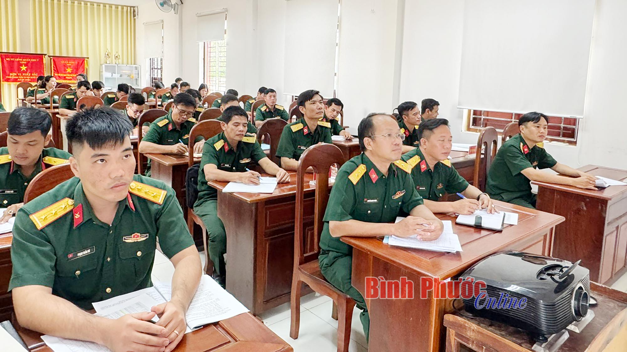 Bộ Chỉ huy Quân sự tỉnh tập huấn công tác hậu cần - kỹ thuật 