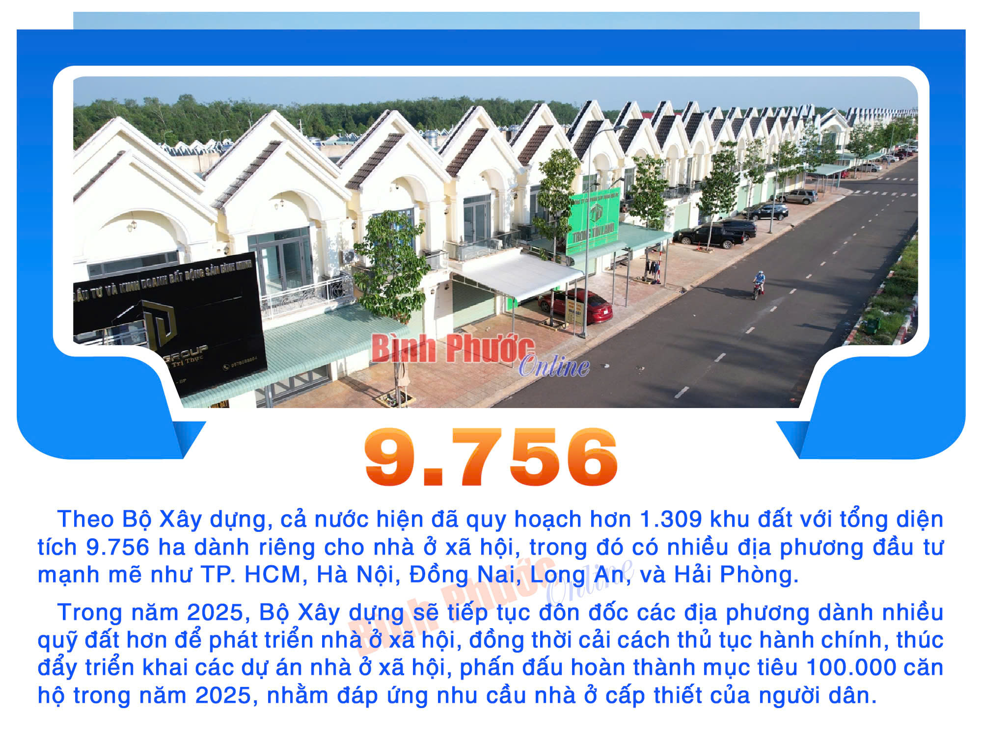 Cả nước quy hoạch 9.756 ha dành riêng cho nhà ở xã hội
