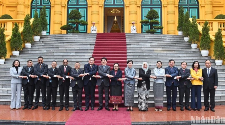 Chủ tịch nước Lương Cường: Tăng cường lòng tin chính trị giữa các nước Đông Nam Á