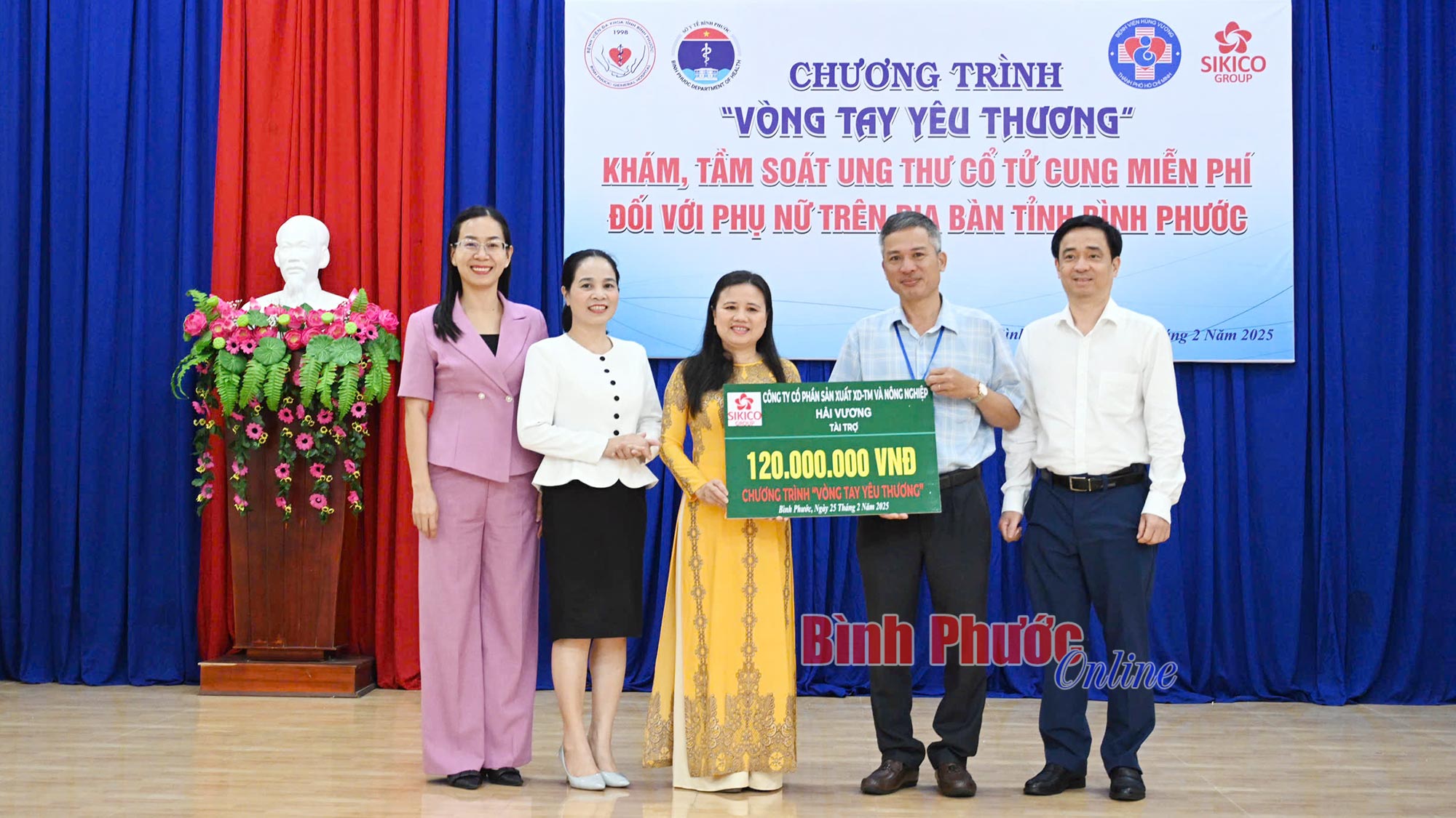 Chương trình ‘Vòng tay yêu thương’ tầm soát ung thư cho hơn 200 phụ nữ