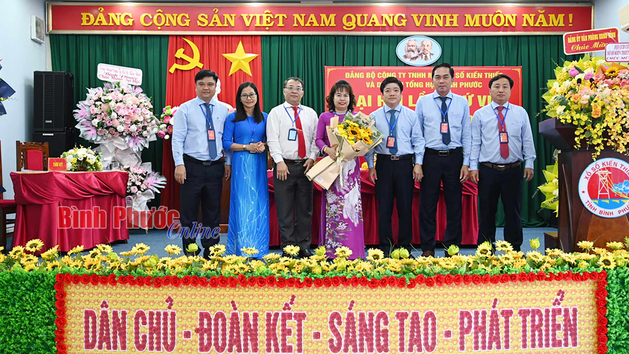 Đại hội Đảng bộ Công ty Xổ số kiến thiết và Dịch vụ tổng hợp Bình Phước