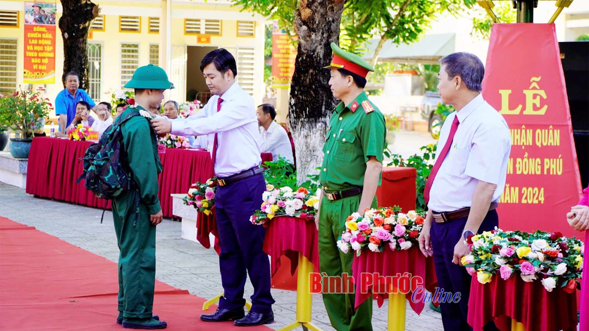 Đồng Phú: Nâng cao chất lượng tuyển quân