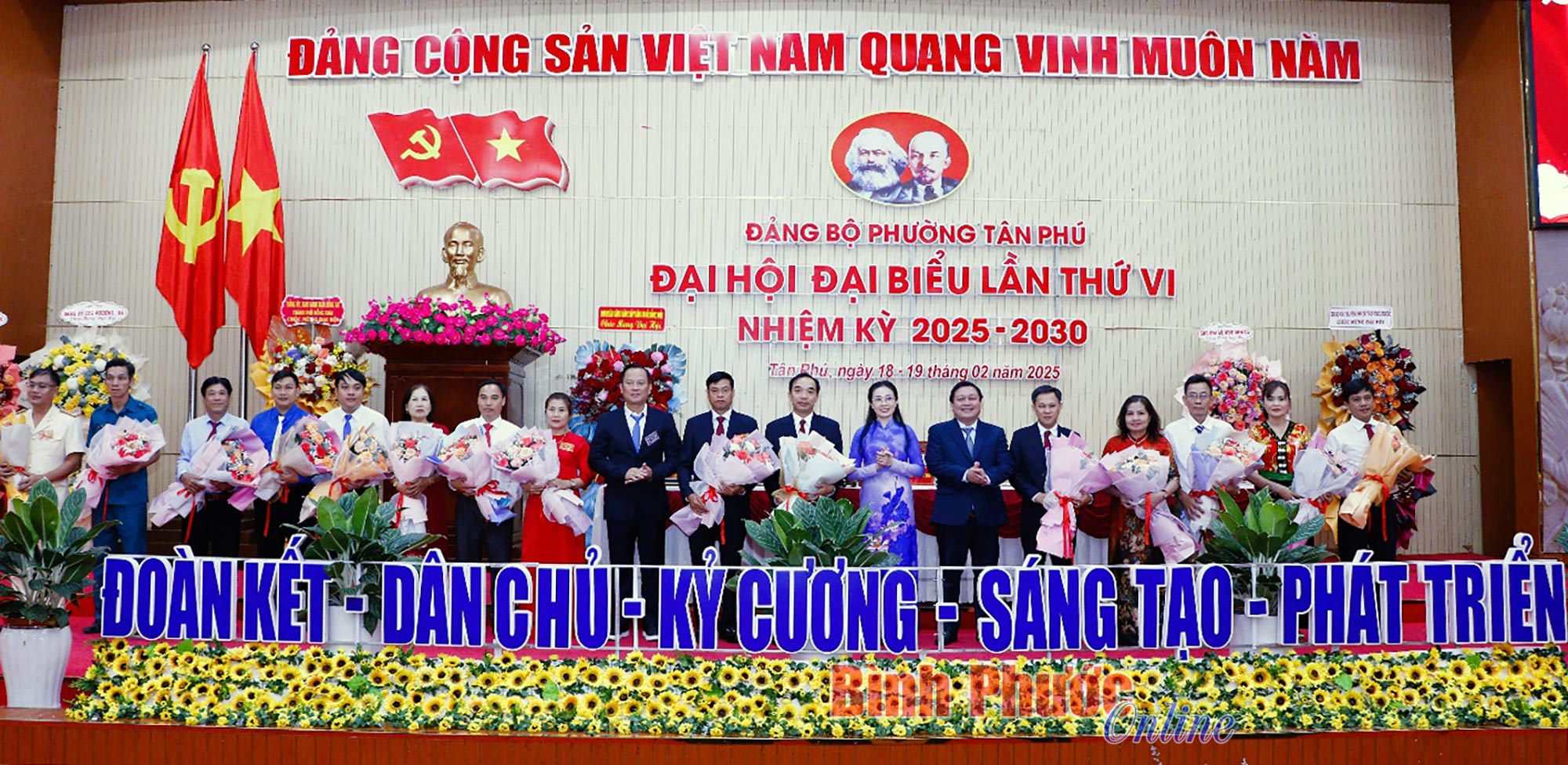 Đồng Xoài: Đại hội Đảng bộ phường Tân Phú 