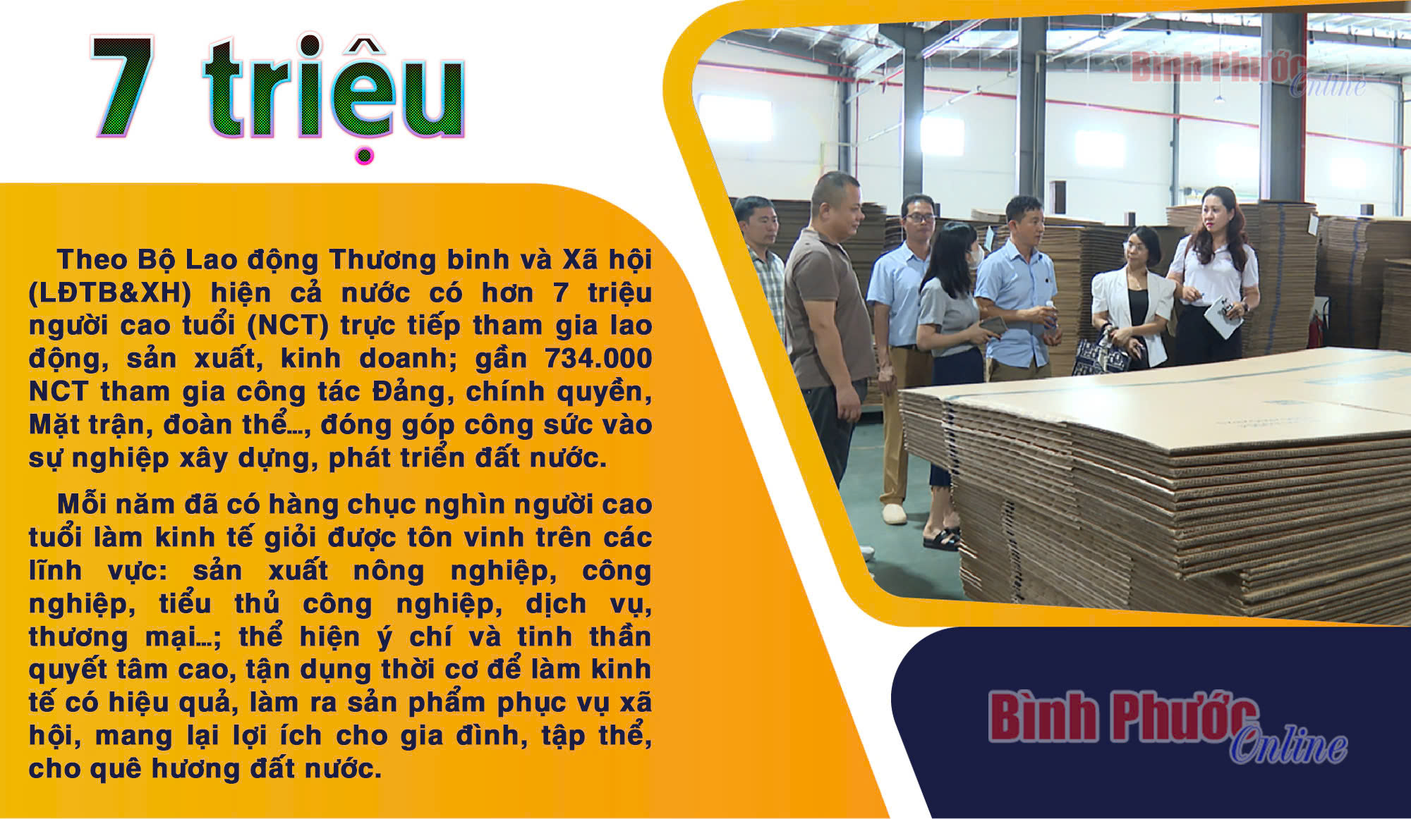 Hơn 7 triệu người cao tuổi tham gia lao động, sản xuất, kinh doanh