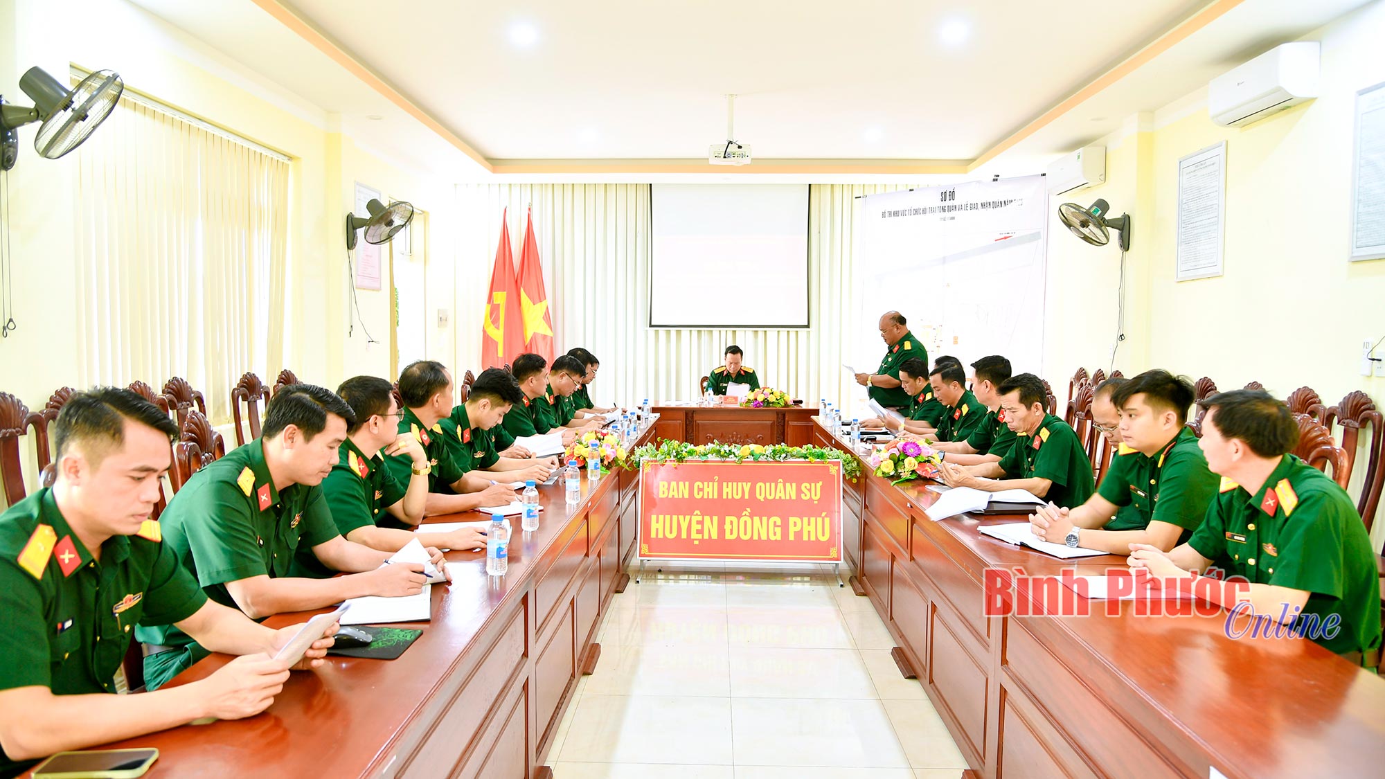 Kiểm tra công tác chuẩn bị lễ giao nhận quân và tiếp nhận chiến sĩ mới 