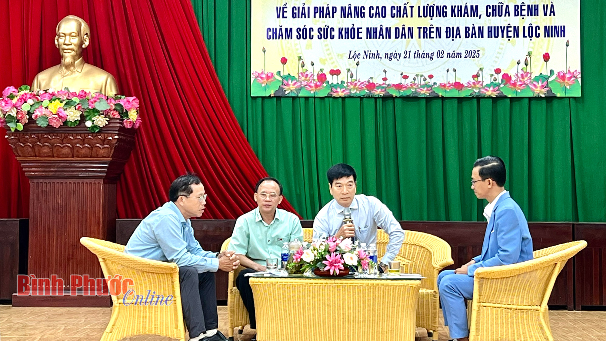 Lộc Ninh: Tọa đàm giải pháp nâng cao chất lượng khám, chữa bệnh