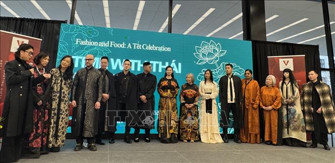 Quảng bá áo dài và ẩm thực Việt tại Washington