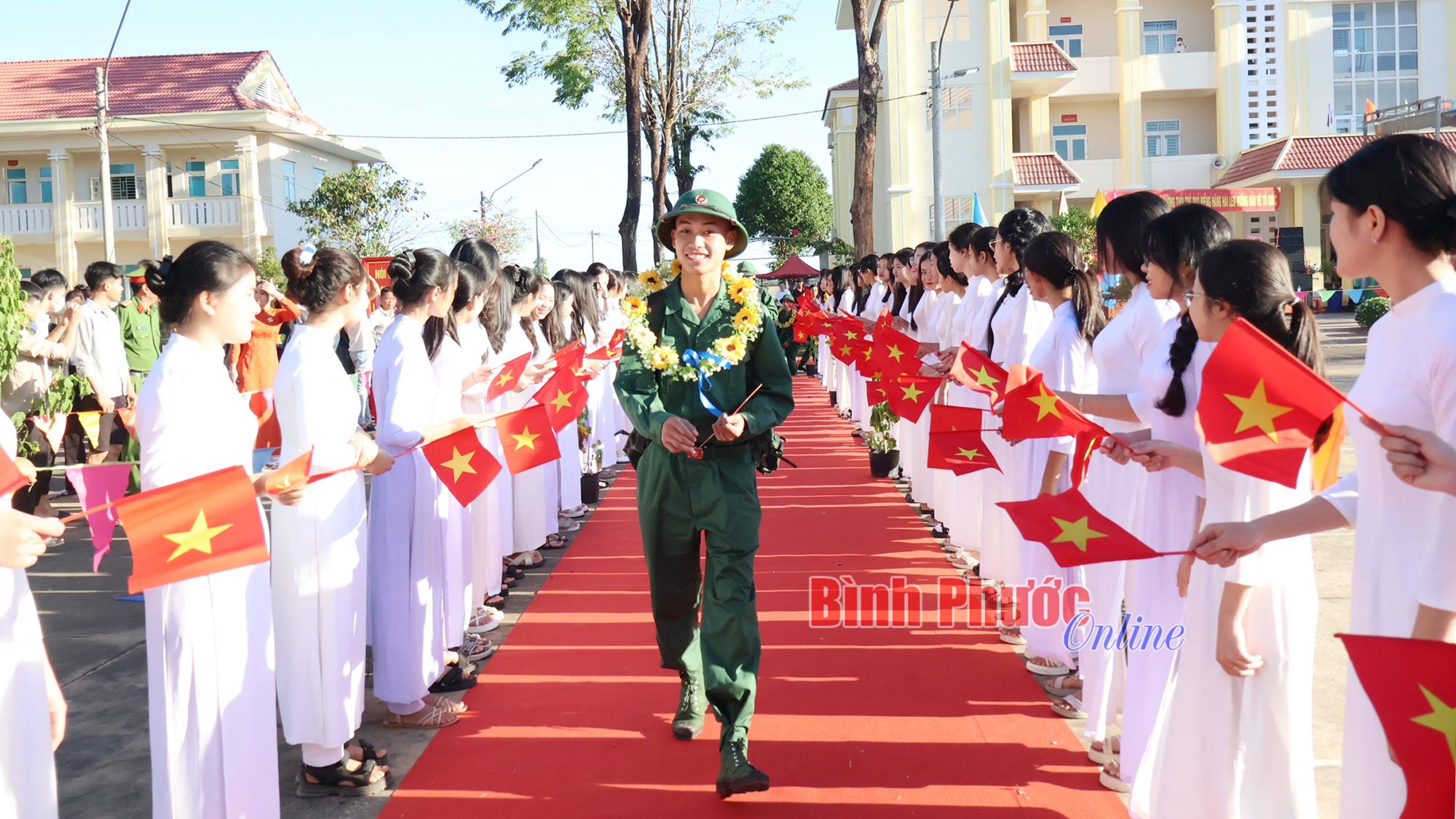 Sẵn sàng lên đường nhập ngũ