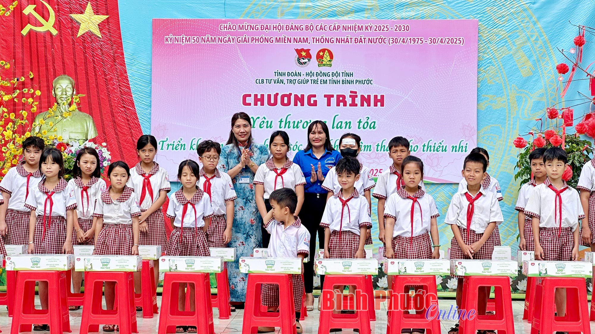 ‘Yêu thương lan tỏa’ đến với thiếu nhi Đồng Xoài
