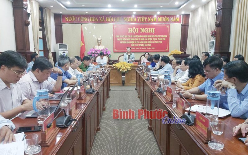 14 đơn vị xếp loại tốt trong cải cách hành chính