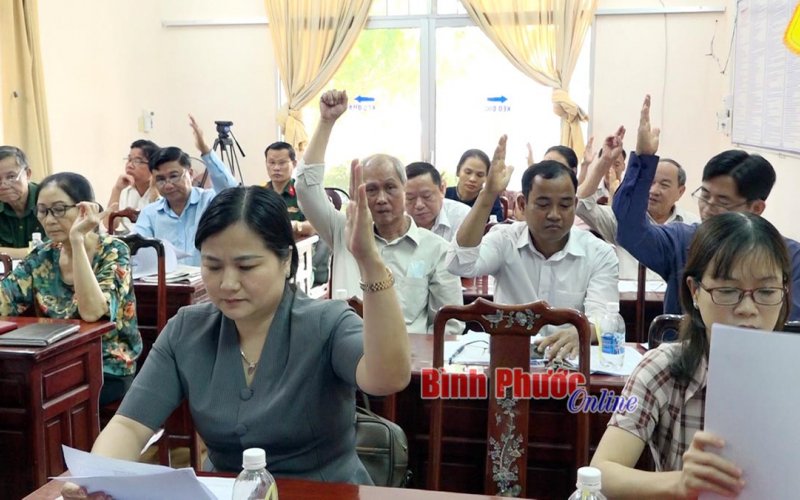 Bình Long sẽ bầu 30 đại biểu HĐND thị xã nhiệm kỳ 2021-2026