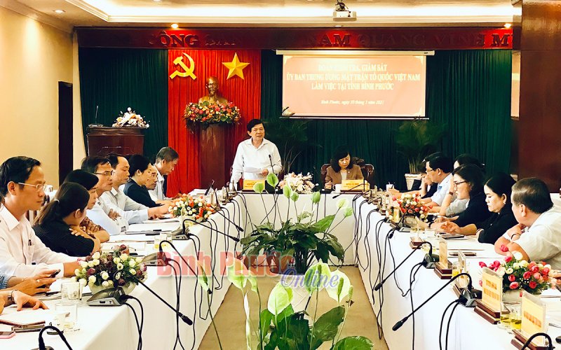 Bình Phước rất chủ động thực hiện các bước cho công tác bầu cử