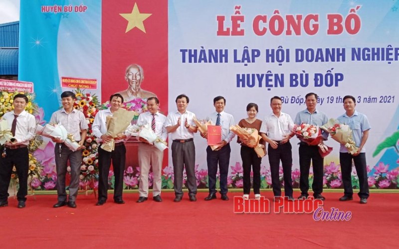 Bù Đốp ra mắt Hội doanh nghiệp huyện