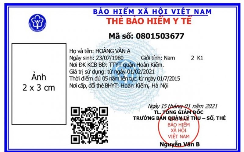 Cấp thẻ bảo hiểm y tế theo mẫu mới trên toàn quốc từ ngày 1-4