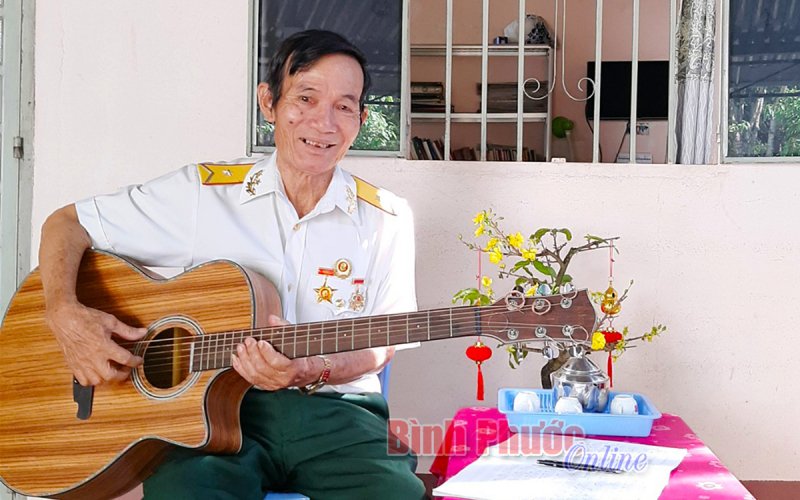 Cựu chiến binh với tình yêu âm nhạc