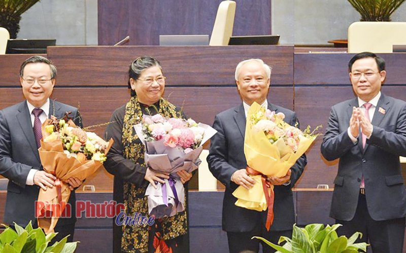 Miễn nhiệm các Phó chủ tịch Quốc hội