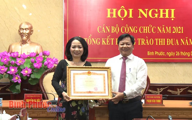 Năm 2020, Văn phòng UBND tỉnh hoàn thành tốt nhiệm vụ được giao 