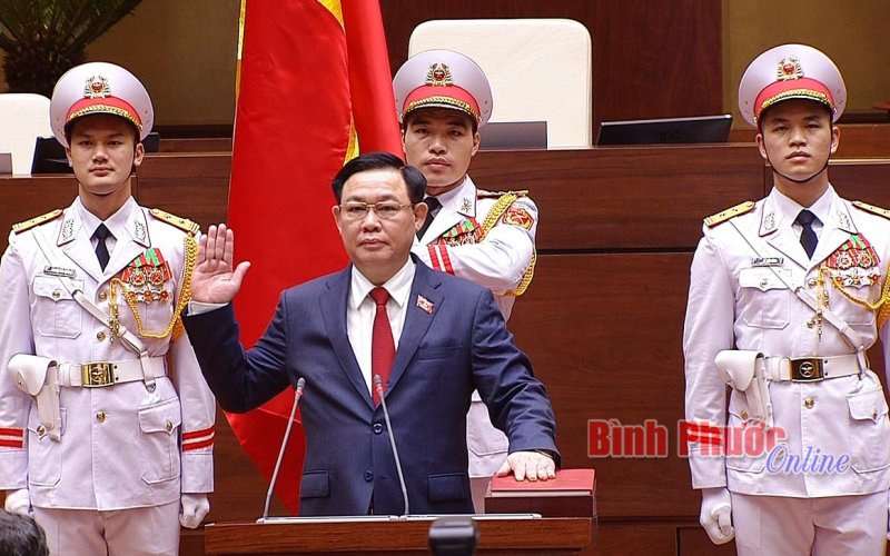 Ông Vương Đình Huệ được bầu làm Chủ tịch Quốc hội, Chủ tịch Hội đồng bầu cử quốc gia