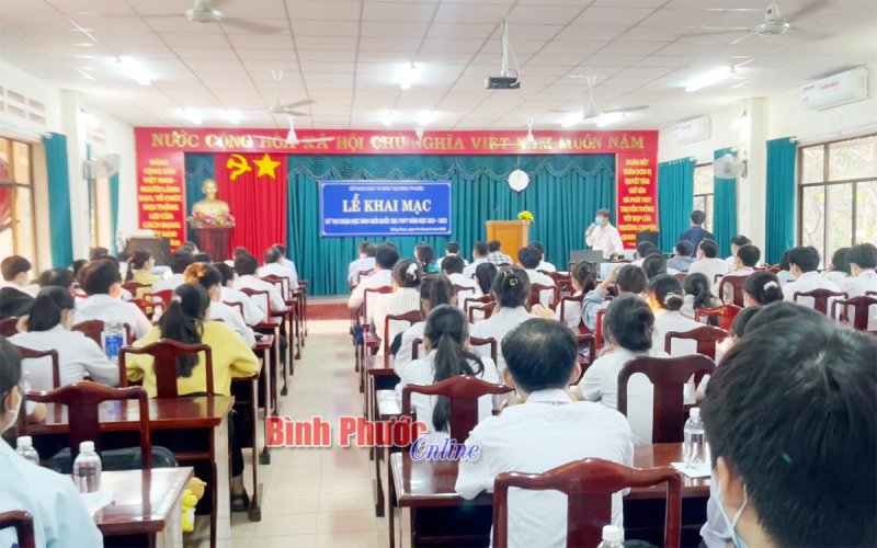 78 thí sinh thi học sinh giỏi đội tuyển quốc gia 2022