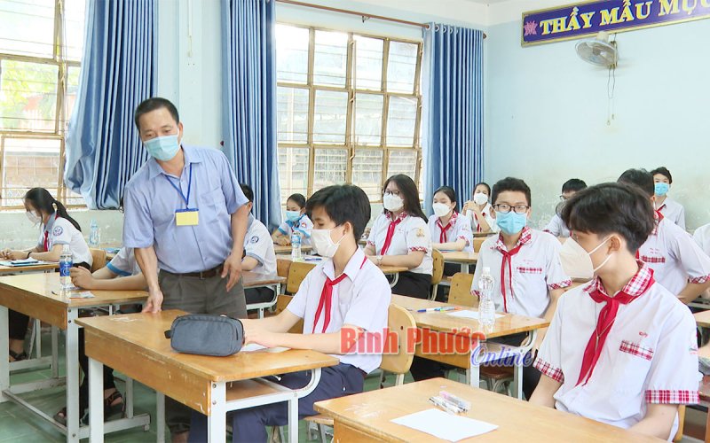 Bình Phước: Gần 1.400 thí sinh thi học sinh giỏi cấp tỉnh lớp 9