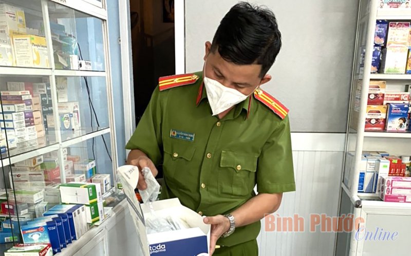Bình Phước phát hiện nhiều vụ kinh doanh kit test Covid-19 không rõ nguồn gốc