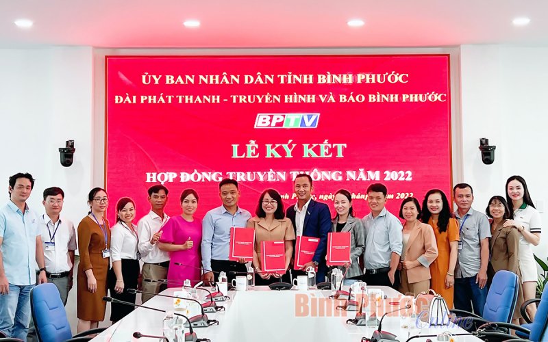Ký kết hợp đồng truyền thông trên các hạ tầng số của BPTV