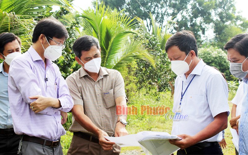 HĐND tỉnh giám sát các dự án thu hồi đất tại thị xã Bình Long