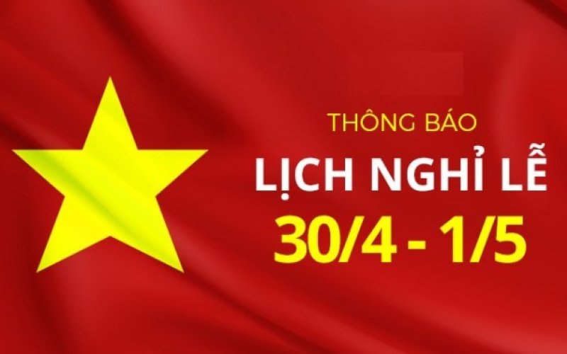 Người lao động được nghỉ 3 ngày Giỗ tổ Hùng Vương, 4 ngày dịp 30-4 và 1-5
