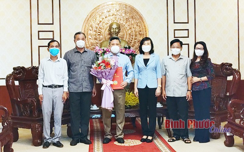 Ông Đặng Hà Giang được bổ nhiệm Thư ký Bí thư Tỉnh ủy, Phó chánh Văn phòng Tỉnh ủy