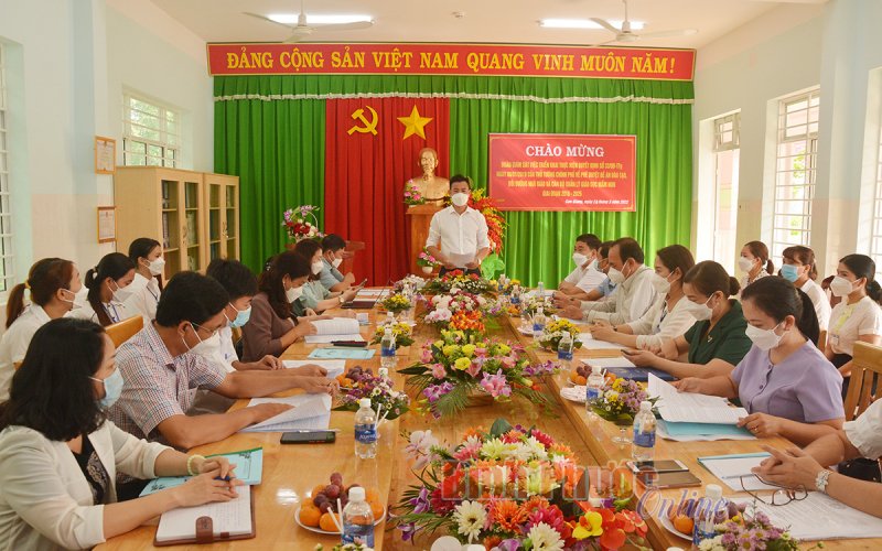 Tăng cường kiểm tra, giám sát công tác đào tạo, bồi dưỡng giáo viên bậc mầm non 