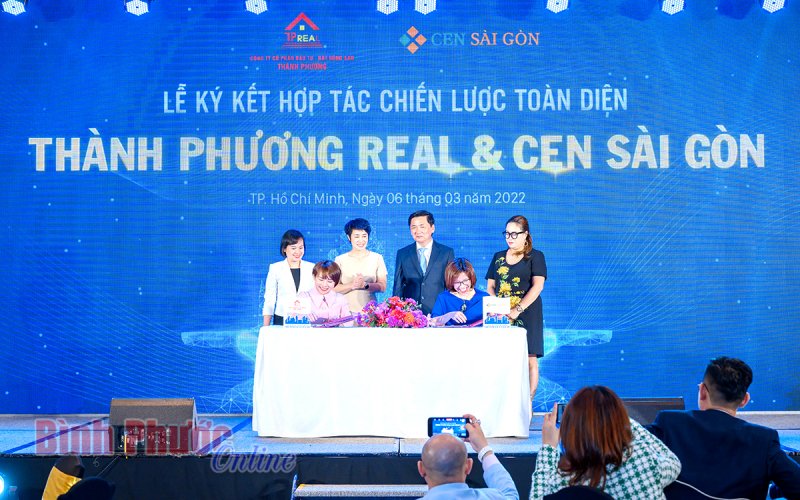 Thành Phương Real và Cen Sài Gòn ký kết hợp tác toàn diện