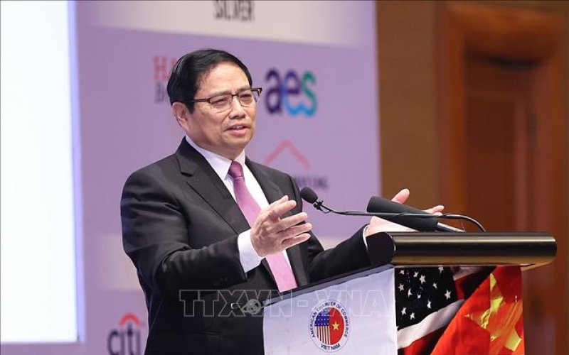 Thủ tướng dự Hội nghị Thượng đỉnh kinh doanh Việt Nam-Hoa Kỳ 