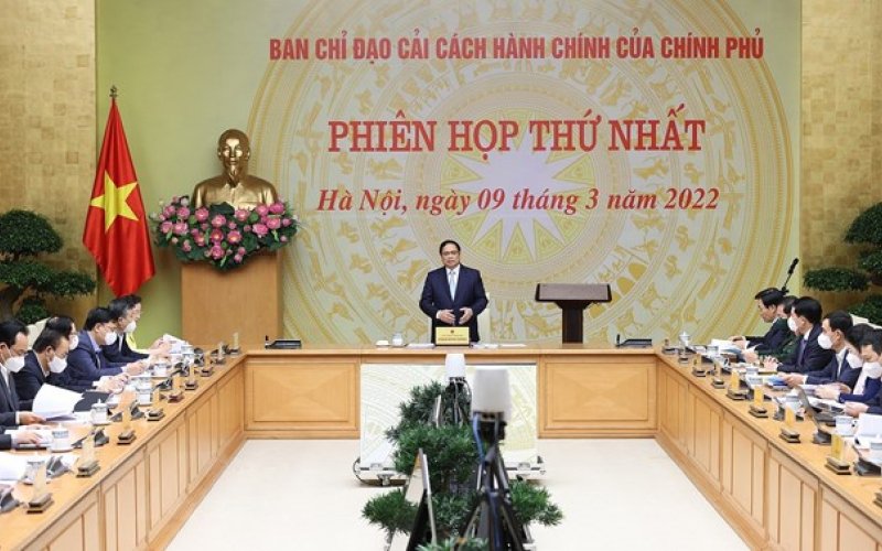 Thủ tướng Phạm Minh Chính chủ trì họp Ban chỉ đạo cải cách hành chính
