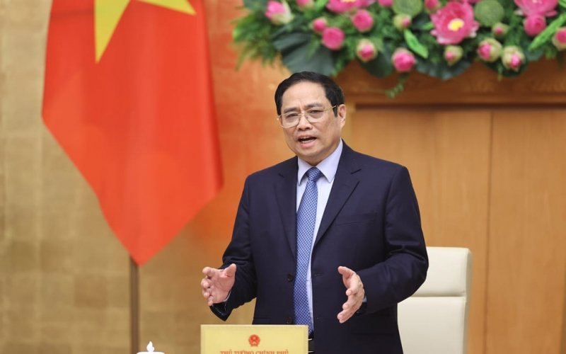 Thủ tướng Phạm Minh Chính chủ trì phiên họp Chính phủ thường kỳ tháng 2
