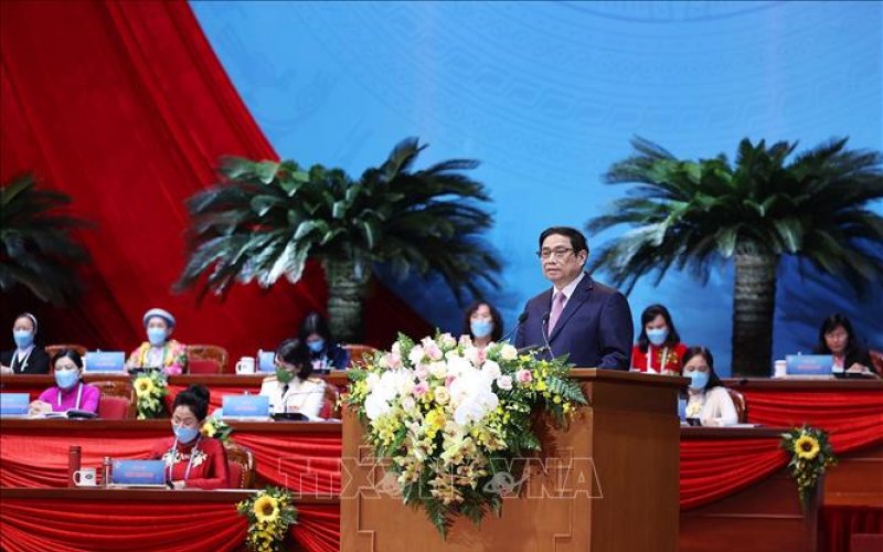 Thủ tướng Phạm Minh Chính: Tiếp tục phát huy tiềm năng, sức sáng tạo của phụ nữ Việt Nam