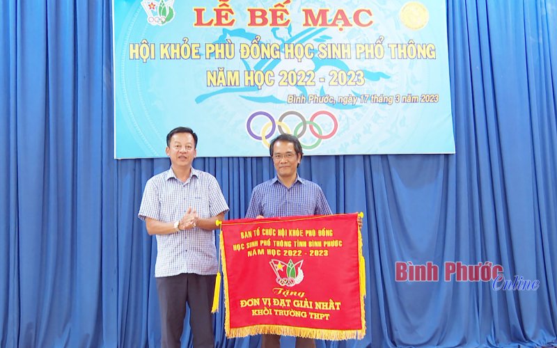 Bình Phước: Bế mạc Hội khỏe Phù Đổng năm học 2022-2023