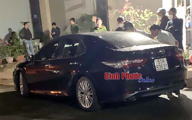 Bình Phước: Ôtô Camry bốc cháy lúc rạng sáng, tài xế tử vong tại chỗ