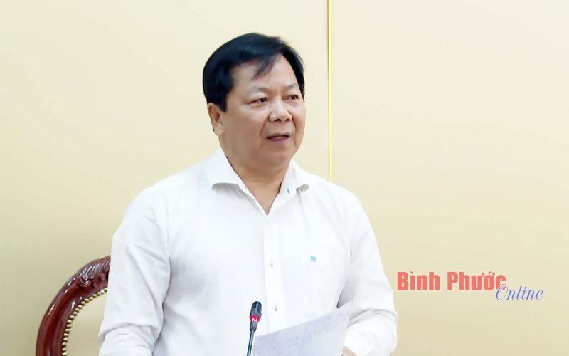 Bình Phước: Thống nhất số liệu phục vụ biên soạn GDP, GRDP quý 1/2023
