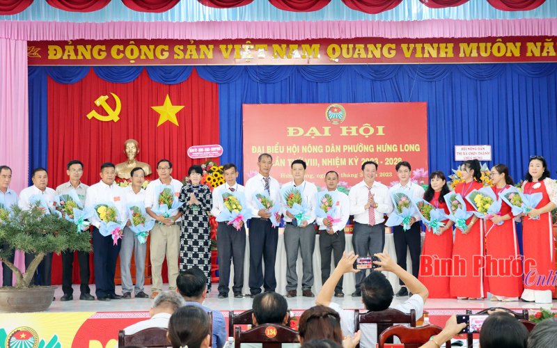 Chơn Thành: Đại hội điểm Hội Nông dân phường Hưng Long