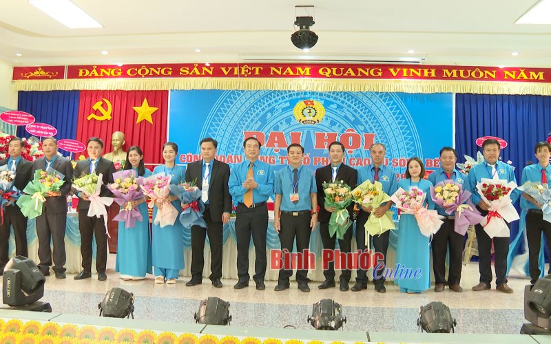 Đại hội Công đoàn Công ty cổ phần cao su Sông Bé nhiệm kỳ 2023-2028