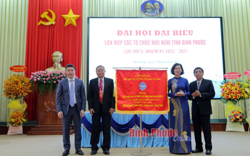 Đại hội đại biểu Liên hiệp các Tổ chức hữu nghị tỉnh Bình Phước