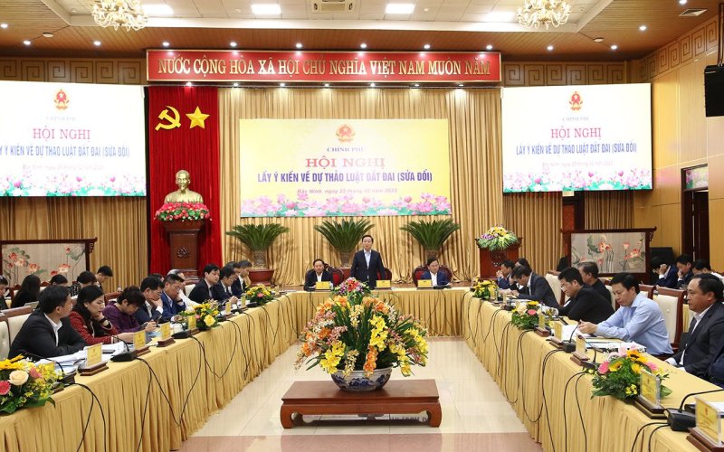 Góp ý Dự thảo Luật Đất đai (sửa đổi): Nhiều ý kiến tâm huyết, chất lượng