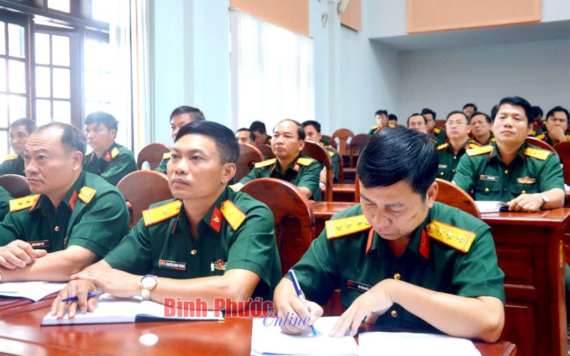 Học tập, quán triệt, triển khai thực hiện các nghị quyết của Quân ủy Trung ương