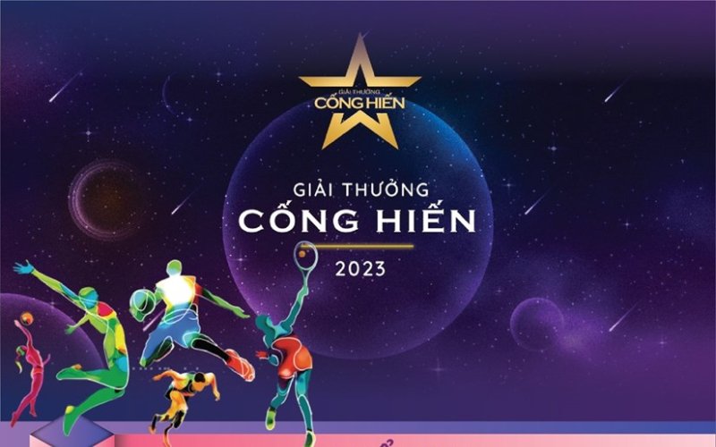 [Infographics] Danh sách giải thưởng Cống hiến thể thao 2023