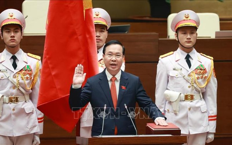 Lãnh đạo các nước gửi điện, thư chúc mừng Chủ tịch nước Võ Văn Thưởng