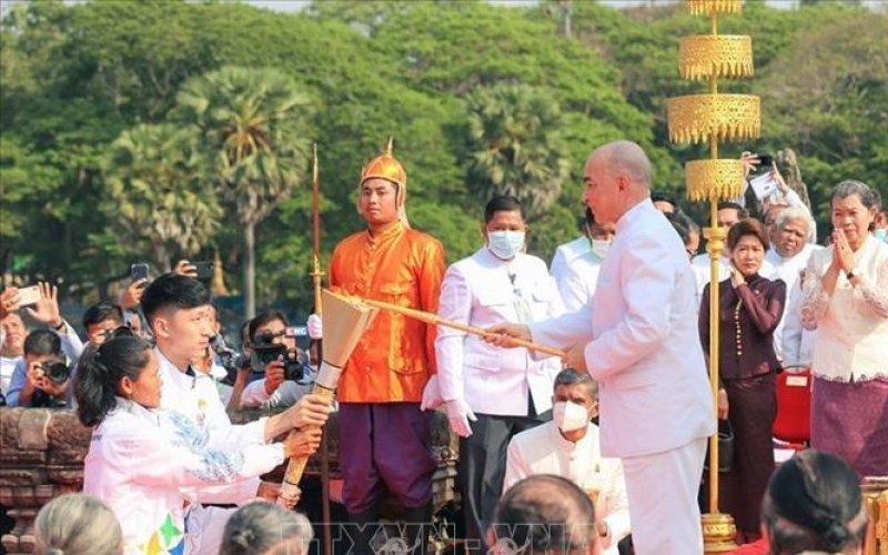 Lễ xin lửa và khởi động hoạt động rước đuốc SEA Games 32